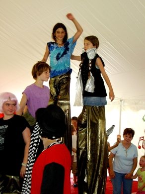 Medford kids perform at the Open Air Circus