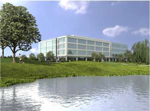 Rendering of one of the proposed buildings