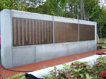 The new memorial honoring Medfordâ€™s Korean War vets