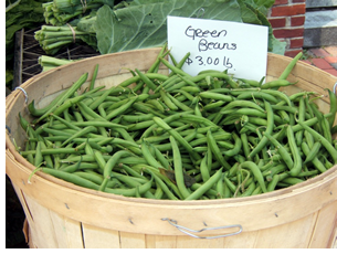 Green beans from Busa Farm