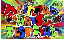 Medford Arts poster by Iain Wright and CJ Carr