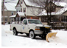 Snow plow.  Photo by Paul Rapatano.