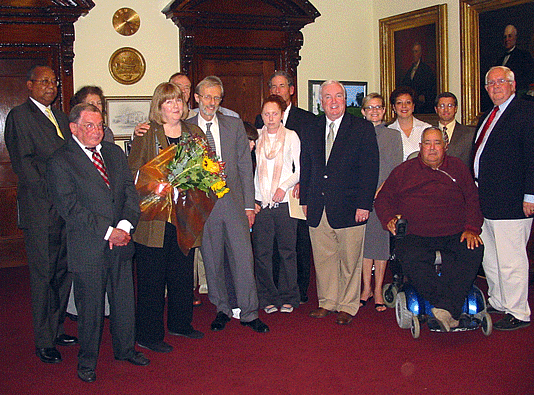 Barbara Rubel receives Disability Award
