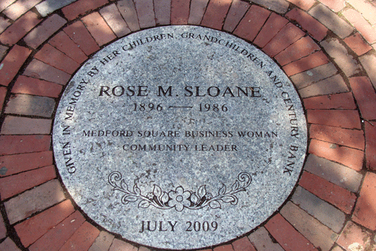 Rose Sloane Plaque