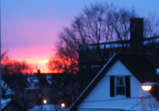 Sunset in Medford