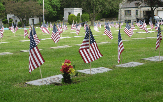 Decorated graves