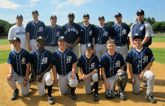 Mustang freshman baseball team