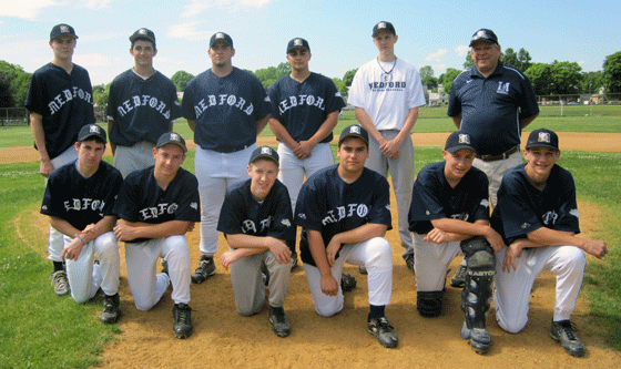 Mustang JV baseball team