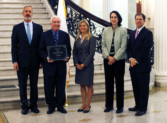 Medford receives "Lead by Example" award