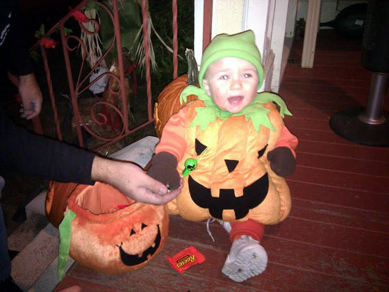 Zack the pumpkin