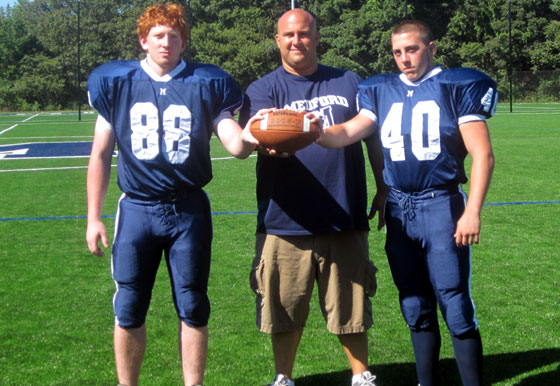 Finn, Coach Rico, Murphy