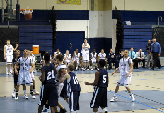 MHS vs Pope John Basketball