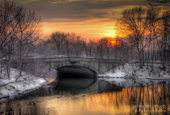Medford sunset by Doug Shoop