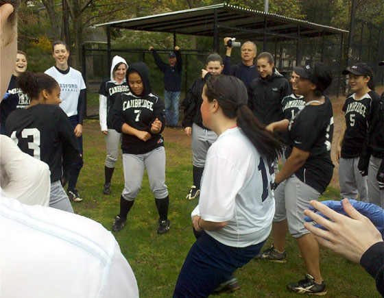 Medford and Cambridge girls softball
