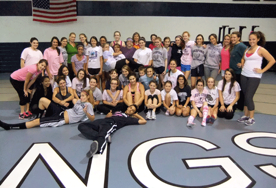 MHS Volleyball Zumba event