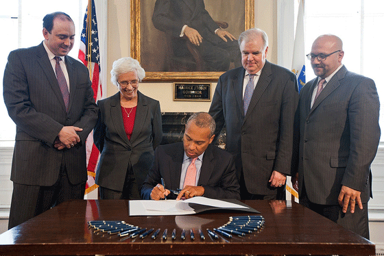 Supportive Housing bill signing