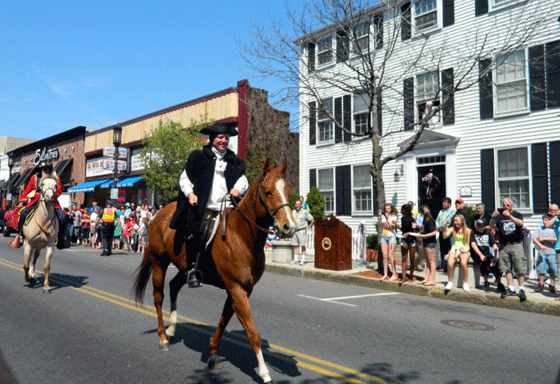 Paul Revere in Medford