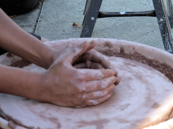 pottery demo
