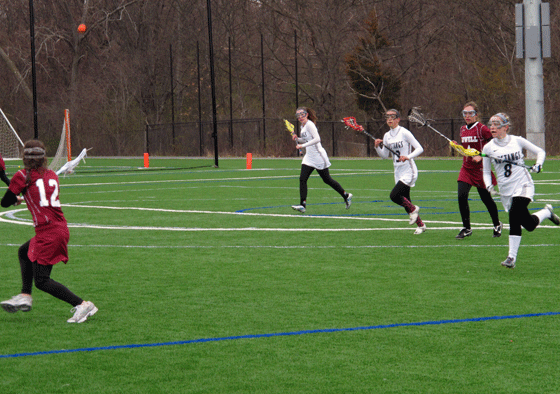 girls lacrosse home opener