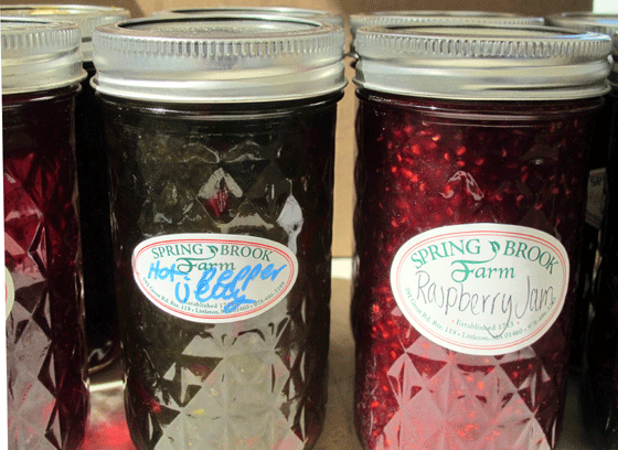 Jam from Spring Brook Farm