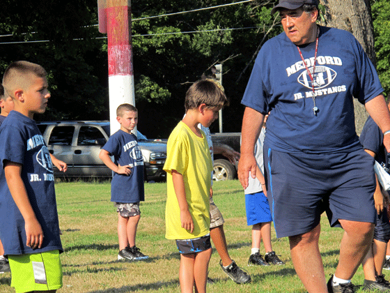 Ed Finn and third, fourth graders