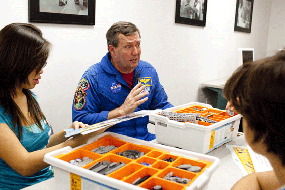 astronaut Mike Foreman