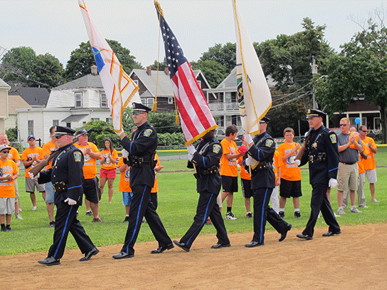 Malden Police honor guard