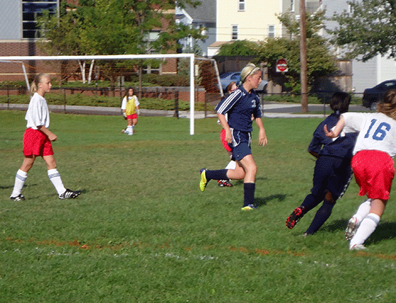 girls freshmen soccer