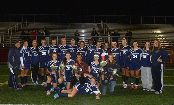 Medford girls varsity soccer team