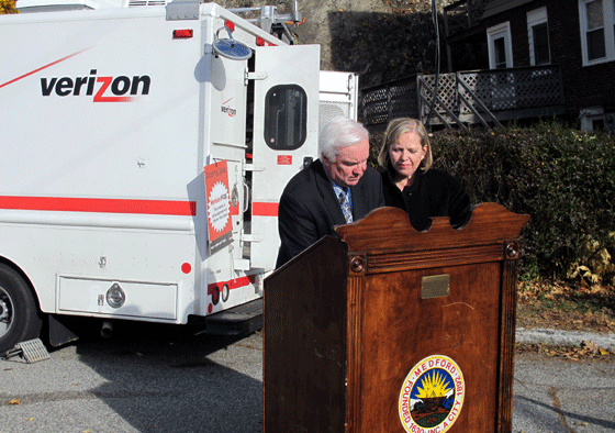 Mayor and Donna Cupelo