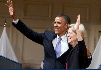 Pres. Obama and Sen. Warren