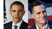 Pres. Obama and Mitt Romney