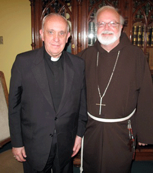 Cardinal Sean and Pope