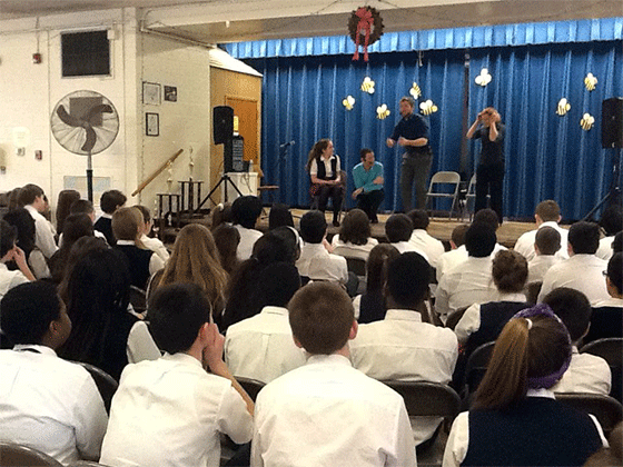 Anti-bullying workshop at St. Joseph's