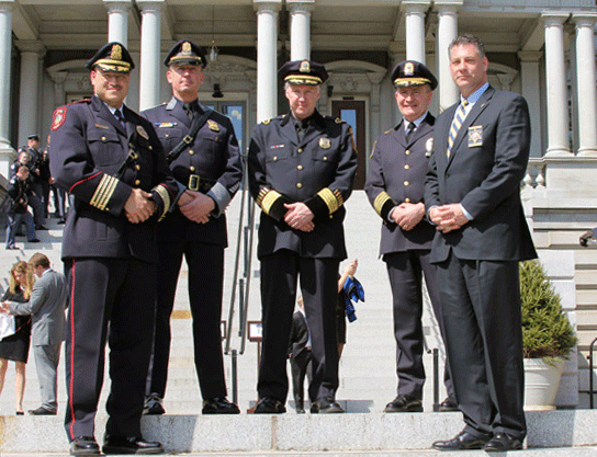 MIddlesex Sheriff and police chiefs