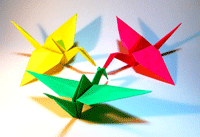 paper cranes