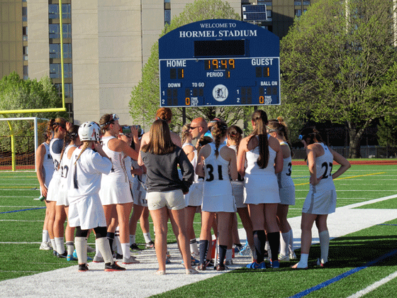 Mustang girls lacrosse team