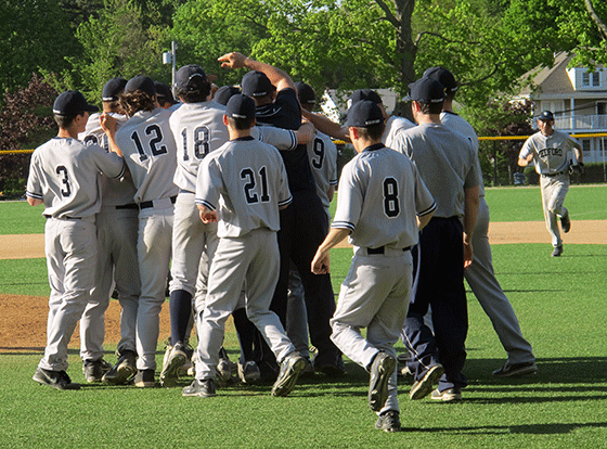 Mustang baseball team