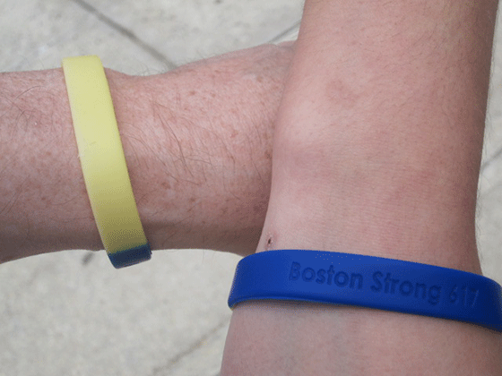 Boston Strong bracelets
