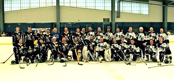 Police charity hockey team