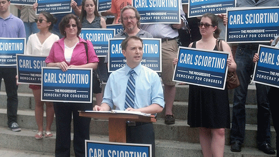 Sciortino campaign launch