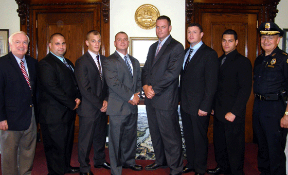 New Medford police officers