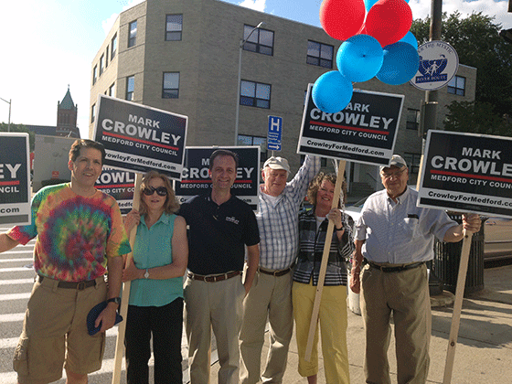 Council candidate Mark Crowley
