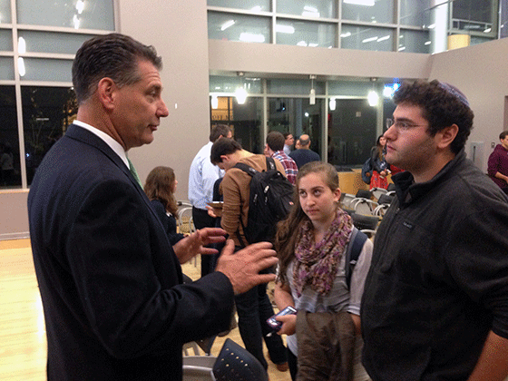 Peter Koutoujian at Tufts