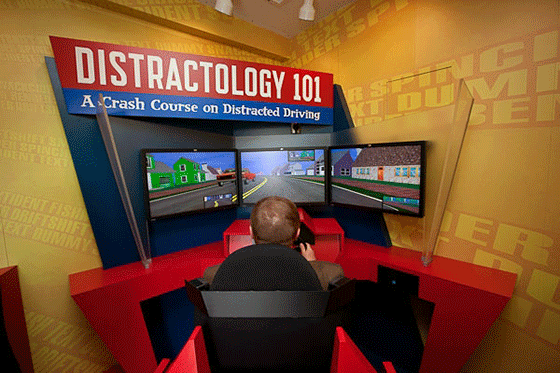 Distractology simulator