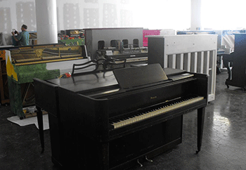 Pianos as art