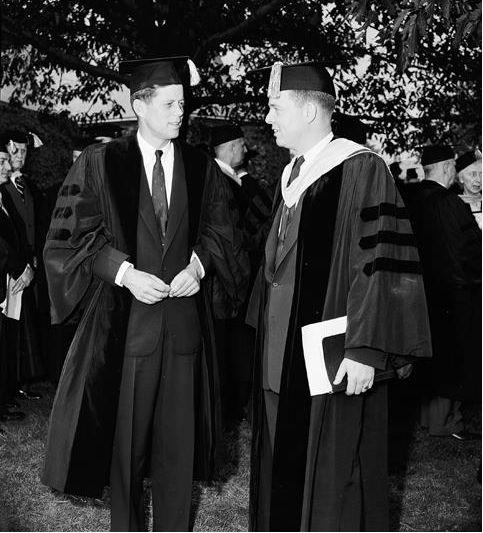 JFK at Tufts 1954