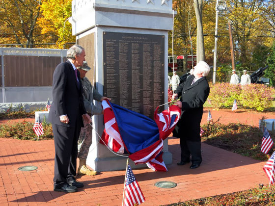 Veterans dedication ceremony