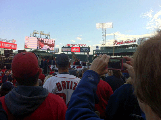 Red Sox rally Kim Leonard
