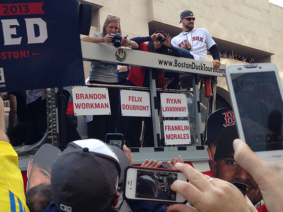 Red Sox rally by Alyssa Shoop